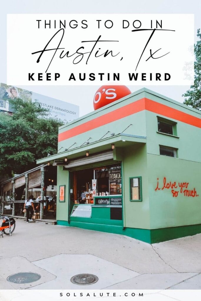 Things to do in Austin Texas | Austin Things to do | What to do in Austin Tx | Where to go in Austin | Things to see in Austin | Austin Attractions | The ideal Austin itinerary | Where to shop in Austin | How to see bats in Austin | Barton Springs Austin | Zilker Park Austin | Things to do in Texas | Texas Travel inspiration | Best murals in Austin | Austin street art guide | Texas road trip | Texas travel guides | Texas travel tips | Where to stay in Austin | Where to eat in Austin